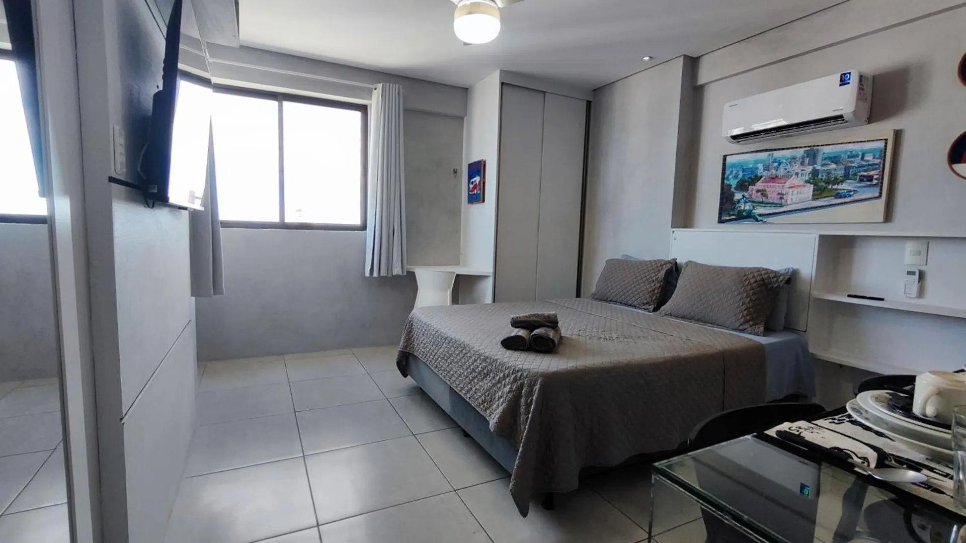 Flat Golden Shopping Home Service - 25º Andar - Vista Do Mar Recife Brazylia